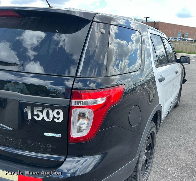 image for item DS3126 2015 Ford Explorer Police Interceptor SUV
