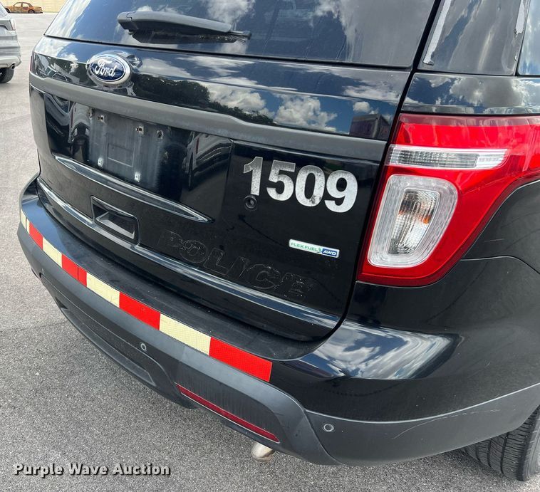 image for item DS3126 2015 Ford Explorer Police Interceptor SUV