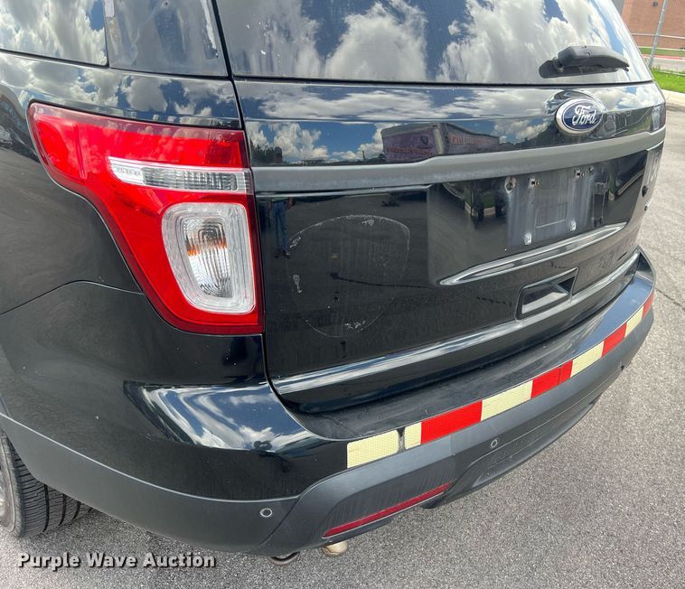 image for item DS3126 2015 Ford Explorer Police Interceptor SUV