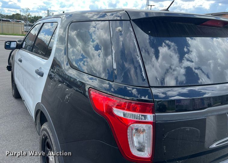 image for item DS3126 2015 Ford Explorer Police Interceptor SUV