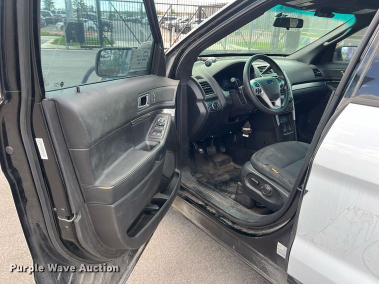 image for item DS3126 2015 Ford Explorer Police Interceptor SUV