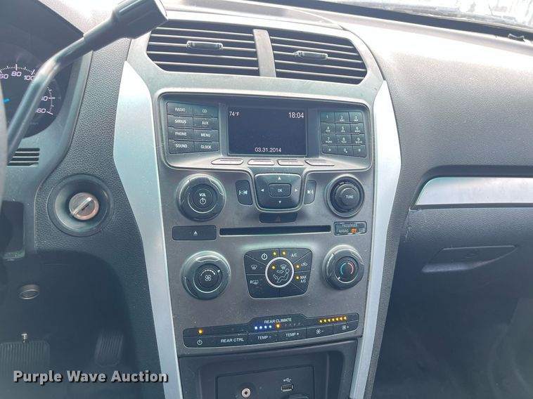 image for item DS3126 2015 Ford Explorer Police Interceptor SUV