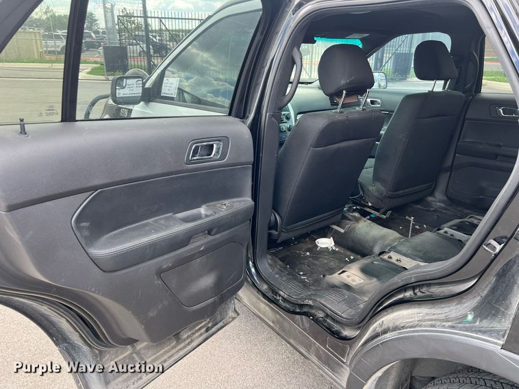 image for item DS3126 2015 Ford Explorer Police Interceptor SUV