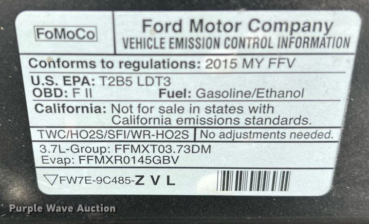 image for item DS3126 2015 Ford Explorer Police Interceptor SUV