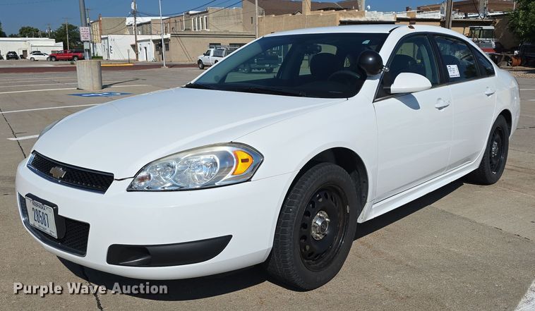 image for item DS4752 2016 Chevrolet Impala Police Cruiser 