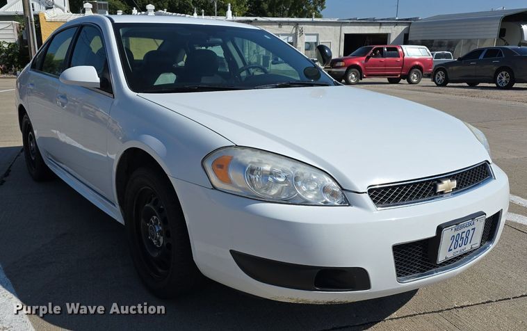 image for item DS4752 2016 Chevrolet Impala Police Cruiser 