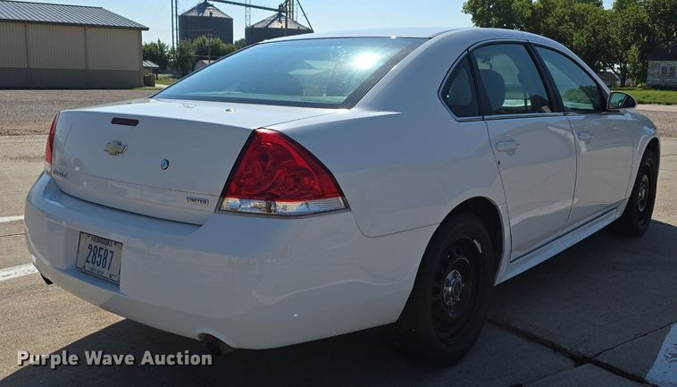 image for item DS4752 2016 Chevrolet Impala Police Cruiser 