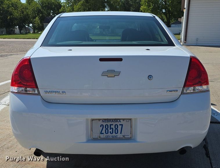 image for item DS4752 2016 Chevrolet Impala Police Cruiser 