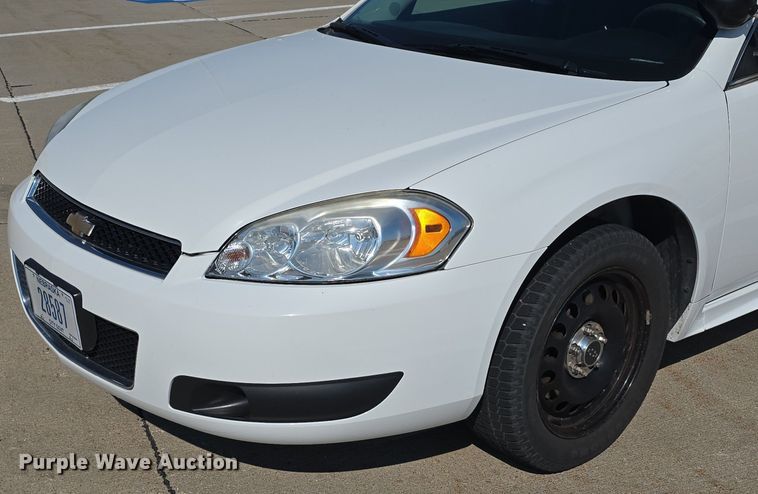 image for item DS4752 2016 Chevrolet Impala Police Cruiser 