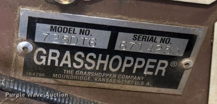 image for item DX1221 (4) Grasshopper 722D ZTR lawn mowers