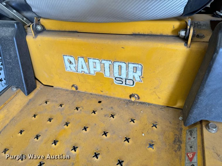 image for item DX1230 2017 Hustler Raptor SD ZTR lawn mower