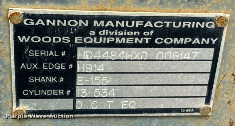 image for item DX1231 Gannon box blade