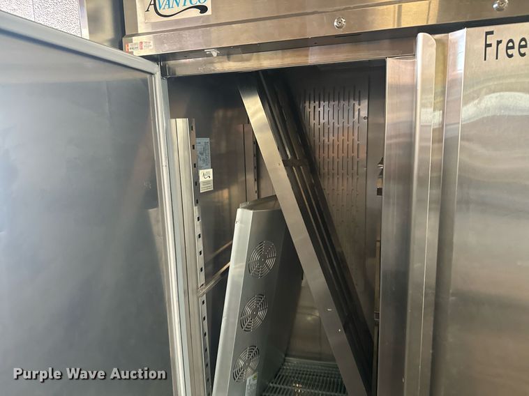 image for item DX3579 Avantco refrigerator and freezer