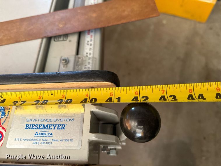 image for item DX3580 Delta X5 table saw