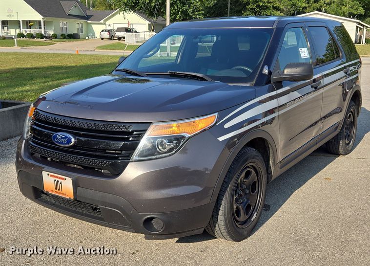 image for item EE8501 2013 Ford  Explorer Police Interceptor  SUV