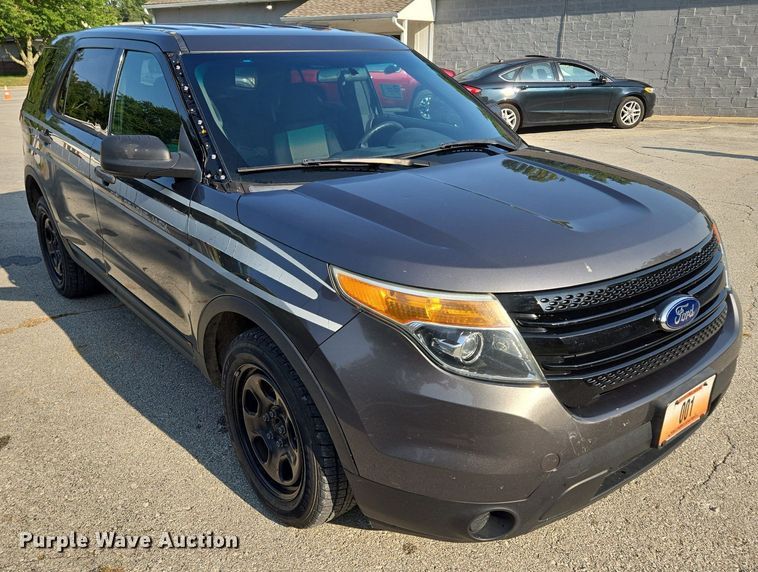 image for item EE8501 2013 Ford  Explorer Police Interceptor  SUV