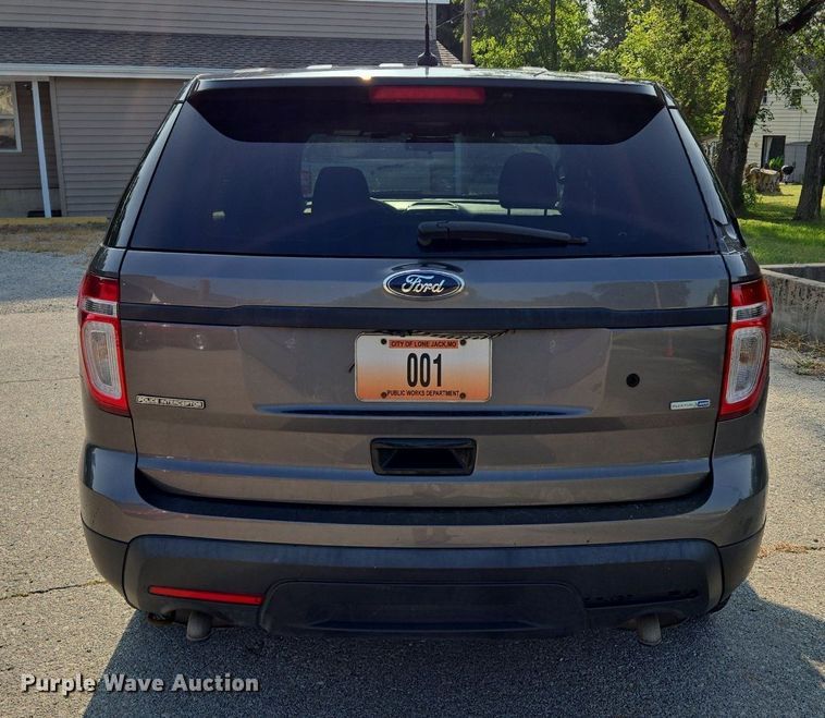 image for item EE8501 2013 Ford  Explorer Police Interceptor  SUV