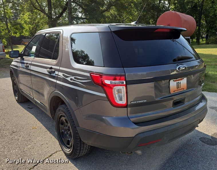image for item EE8501 2013 Ford  Explorer Police Interceptor  SUV
