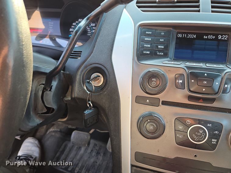 image for item EE8501 2013 Ford  Explorer Police Interceptor  SUV