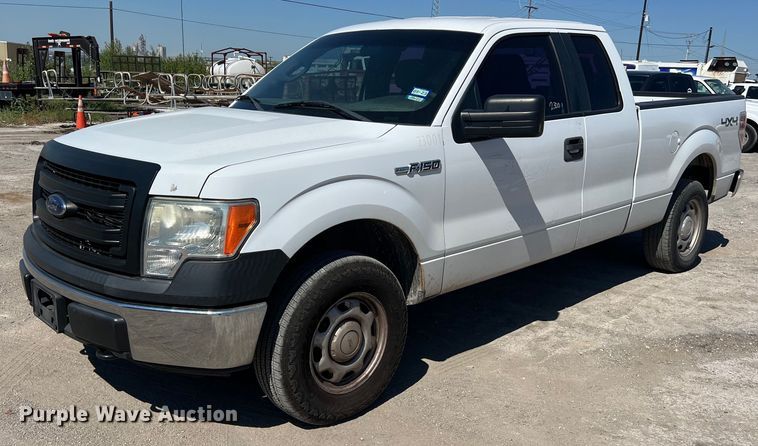 image for item EJ2991 2014 Ford F150 XL  SuperCab pickup truck