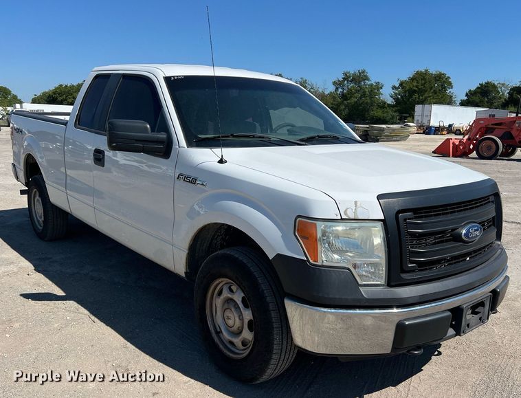 image for item EJ2991 2014 Ford F150 XL  SuperCab pickup truck