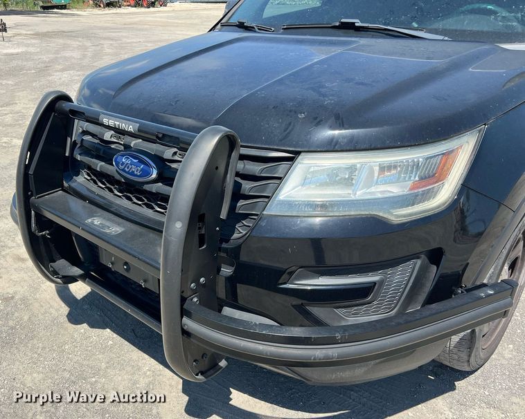 image for item EJ2993 2016 Ford Explorer Police Interceptor SUV