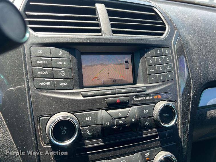 image for item EJ2993 2016 Ford Explorer Police Interceptor SUV