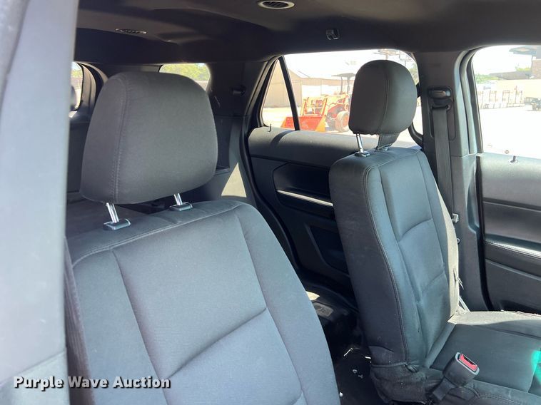 image for item EJ2993 2016 Ford Explorer Police Interceptor SUV