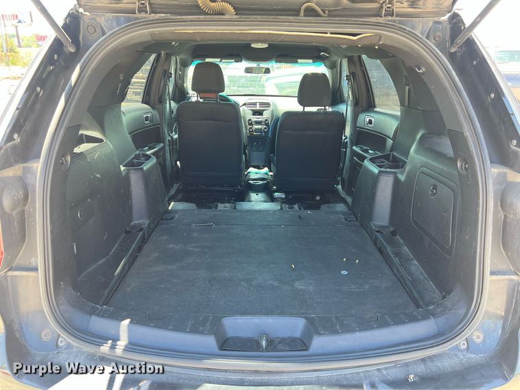 image for item EJ2993 2016 Ford Explorer Police Interceptor SUV