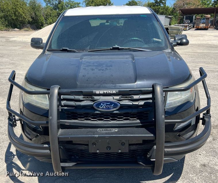 image for item EJ2994 2016 Ford Explorer Police Interceptor SUV
