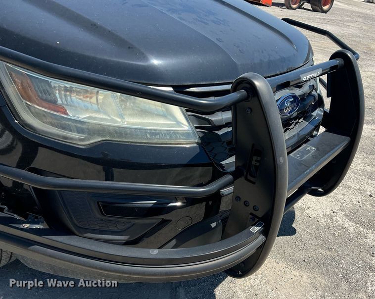image for item EJ2994 2016 Ford Explorer Police Interceptor SUV