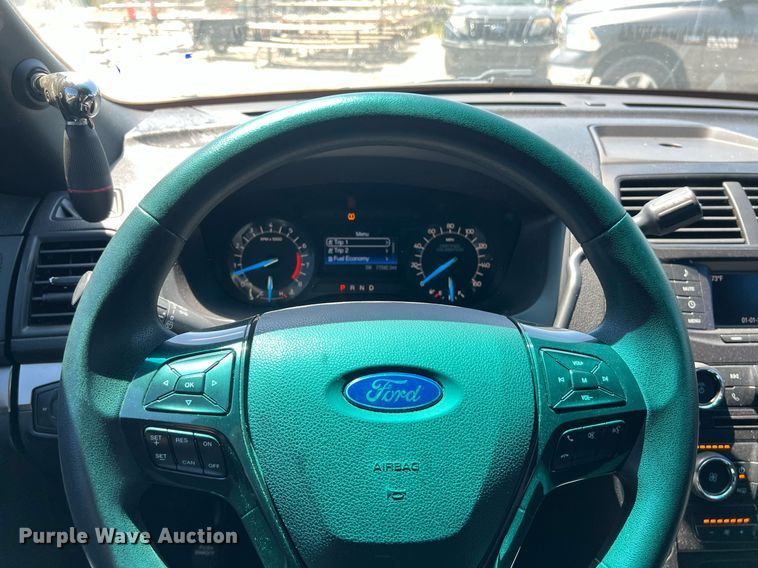 image for item EJ2994 2016 Ford Explorer Police Interceptor SUV