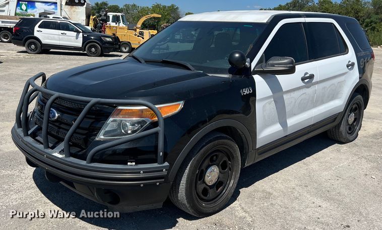 image for item EJ2995 2015 Ford Explorer Police Interceptor SUV