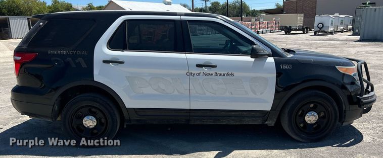 image for item EJ2995 2015 Ford Explorer Police Interceptor SUV