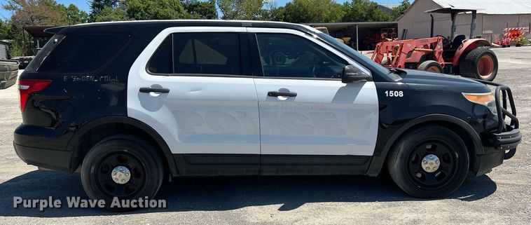 image for item EJ2996 2015 Ford Explorer Police Interceptor SUV