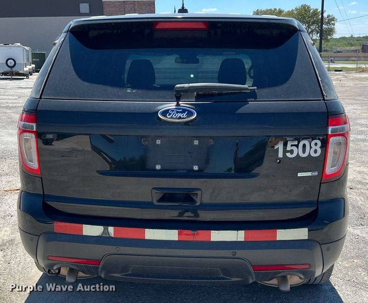 image for item EJ2996 2015 Ford Explorer Police Interceptor SUV