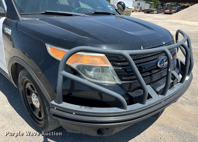 image for item EJ2996 2015 Ford Explorer Police Interceptor SUV
