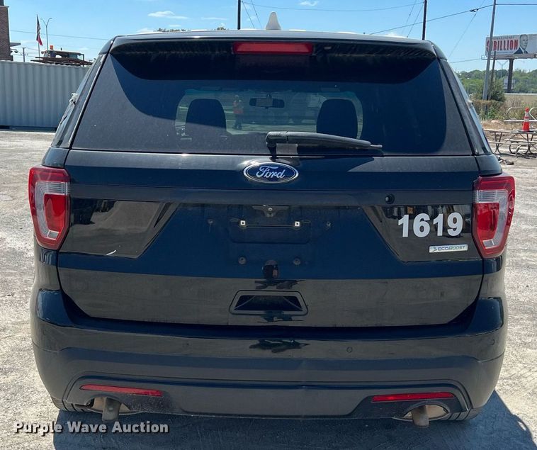 image for item EJ2997 2016 Ford Explorer Police Interceptor SUV