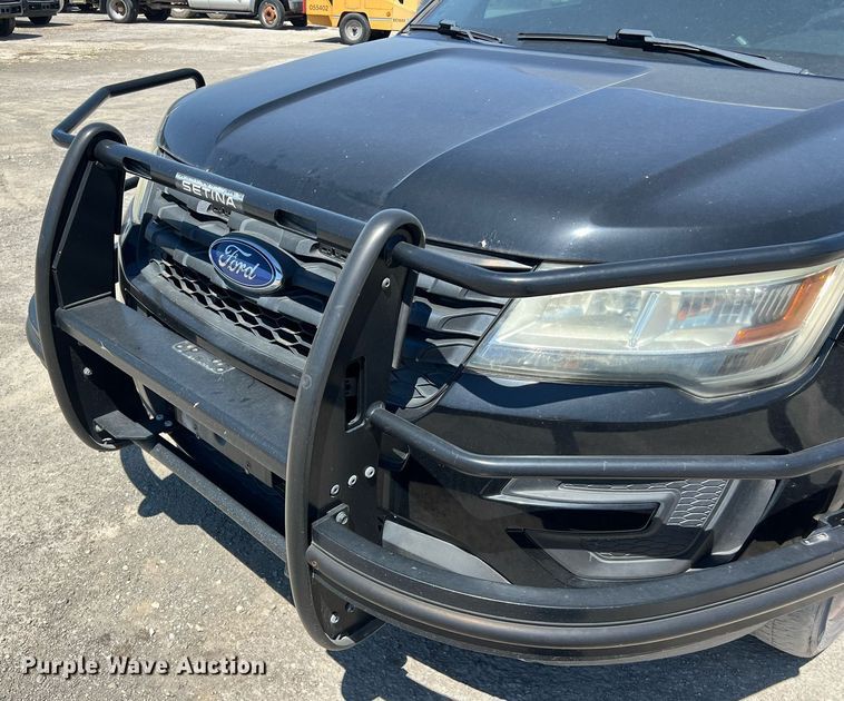 image for item EJ2997 2016 Ford Explorer Police Interceptor SUV