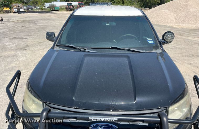 image for item EJ2997 2016 Ford Explorer Police Interceptor SUV