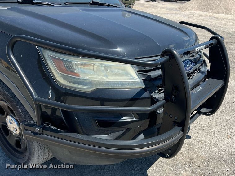 image for item EJ2997 2016 Ford Explorer Police Interceptor SUV