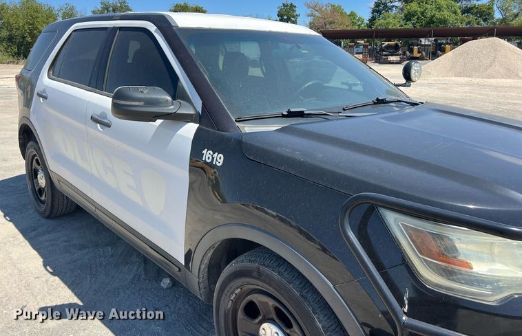 image for item EJ2997 2016 Ford Explorer Police Interceptor SUV