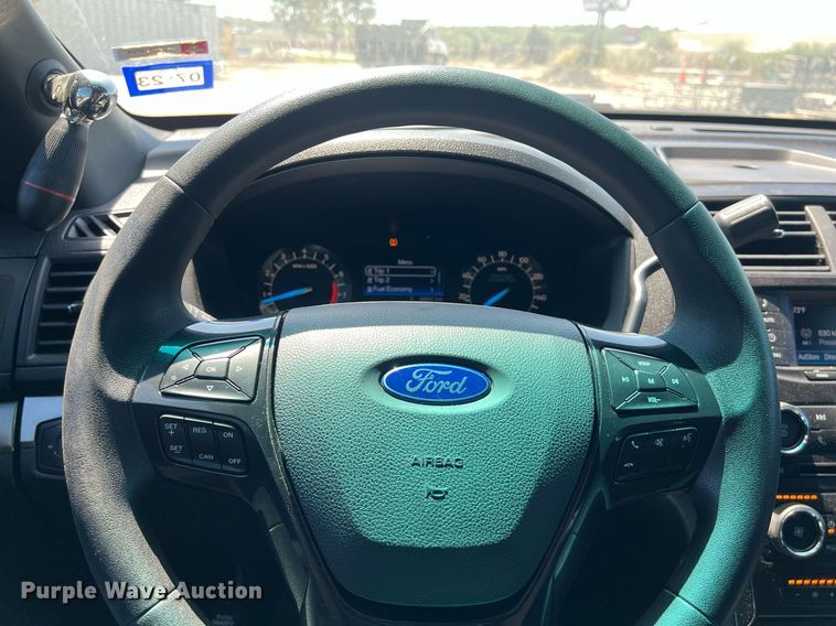 image for item EJ2997 2016 Ford Explorer Police Interceptor SUV