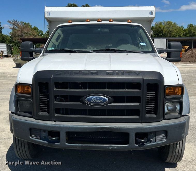 image for item EJ3002 2010 Ford F450 Super Duty XL SuperCab dump truck