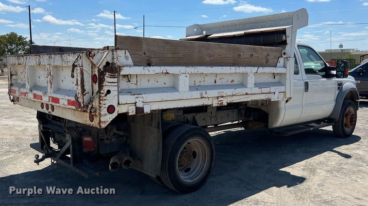 image for item EJ3002 2010 Ford F450 Super Duty XL SuperCab dump truck
