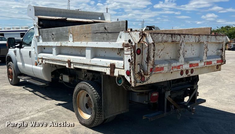 image for item EJ3002 2010 Ford F450 Super Duty XL SuperCab dump truck