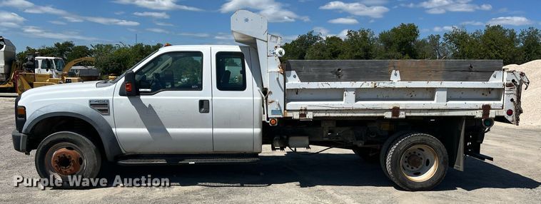 image for item EJ3002 2010 Ford F450 Super Duty XL SuperCab dump truck