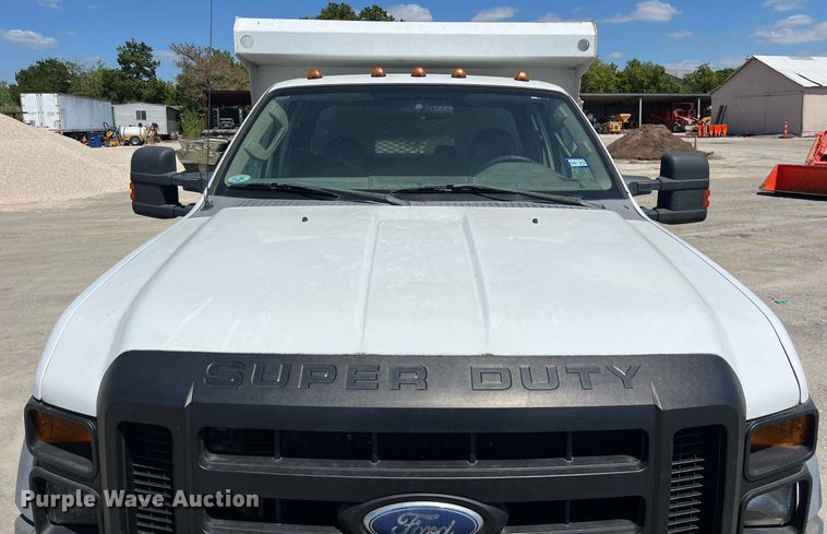 image for item EJ3002 2010 Ford F450 Super Duty XL SuperCab dump truck