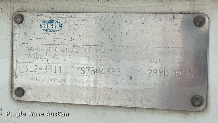 image for item EJ3003 2014 AutoCar Xpeditor  refuse truck