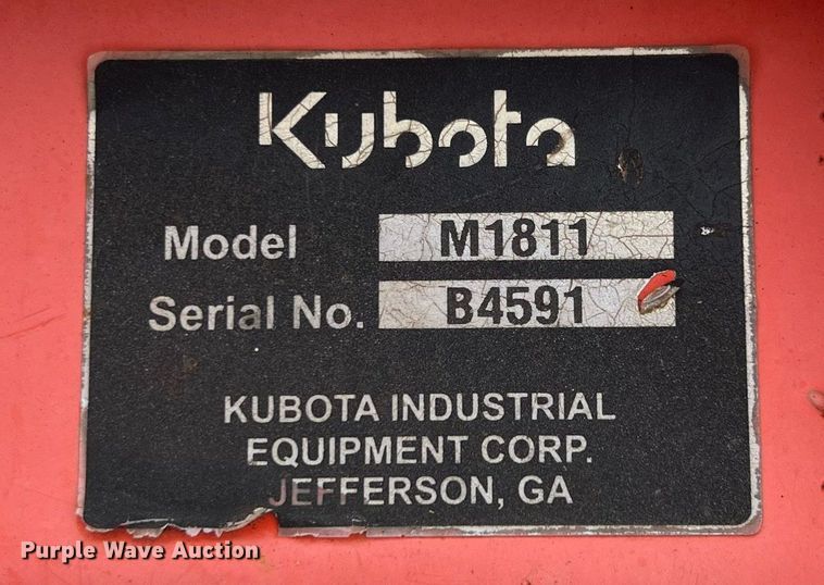 image for item EJ3009 Kubota M5040D MFWD tractor